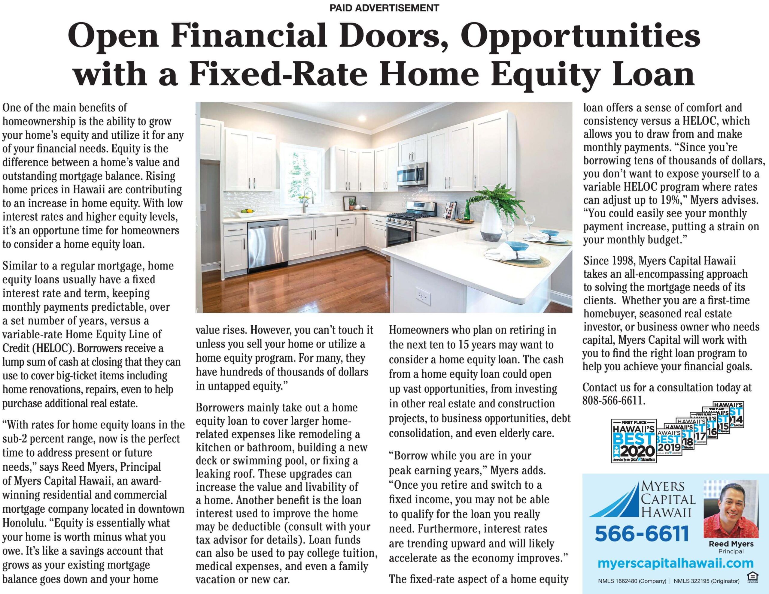 Featured image for mortgage calculator hawaii - Fixed-Rate Home Equity Loan ...