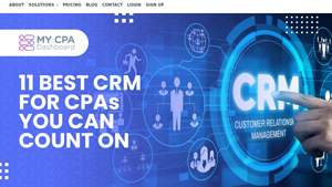 Screenshot of 11 Best CRM for CPAs, Accountants and Accounting Firms