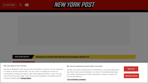 Screenshot of Daily Crossword - Free Puzzle from the New York Post