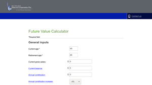 Screenshot of Future Value Calculator