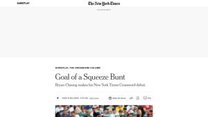 Screenshot of NYT Crossword Answers for Sept. 5, 2025 - The New York Times