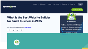 Screenshot of What Is the Best Website Builder for Small Business in 2025