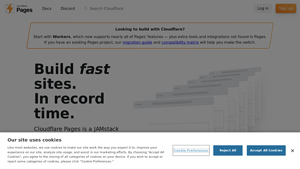 Screenshot of Cloudflare Pages