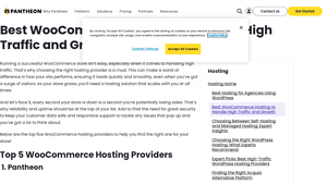 Screenshot of Best WooCommerce Hosting to Handle High Traffic and Growth