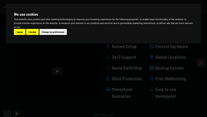 Screenshot of DayZ Game Server Hosting - Pingperfect.com