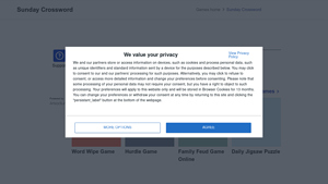 Screenshot of Sunday Crossword - Free Online Game | Dictionary.com