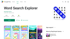 Screenshot of Word Search Explorer - Apps on Google Play