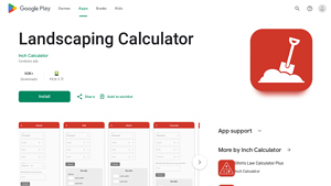 Screenshot of Landscaping Calculator - Apps on Google Play