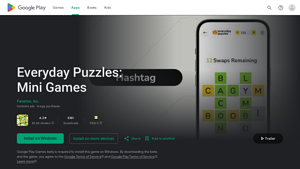 Screenshot of Everyday Puzzles: Mini Games - Apps on Google Play