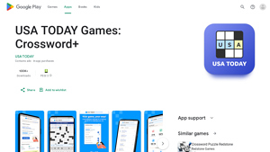 Screenshot of USA TODAY Games: Crossword+ - Apps on Google Play