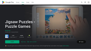Screenshot of Jigsaw Puzzles - Puzzle Games - Apps on Google Play