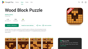 Screenshot of Wood Block Puzzle - Apps on Google Play