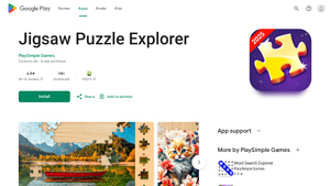 Screenshot of Jigsaw Puzzle Explorer - Apps on Google Play