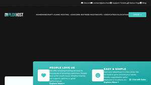 Screenshot of PloxHost | Minecraft Server Hosting Starting at $1.00