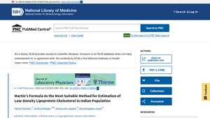 Screenshot of Martin's Formula As the Most Suitable Method for Estimation of Low ...
