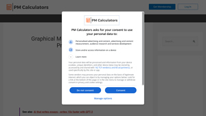 Screenshot of Graphical Method Calculator - Linear Programming
