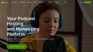 Screenshot of Podbean: Free Podcast hosting and Monetizing Platform