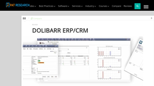 Screenshot of Dolibarr ERP/CRM in 2024 - Reviews, Features, Pricing, Comparison