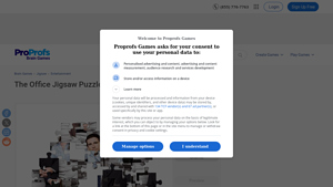 Screenshot of The Office Jigsaw Puzzle - ProProfs Games