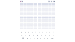 Screenshot of 4 Words Wordle: Quordle Game