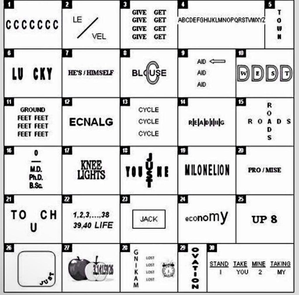 Featured image for rebus puzzles - 30 Rebus Puzzles | Puzzle a Day