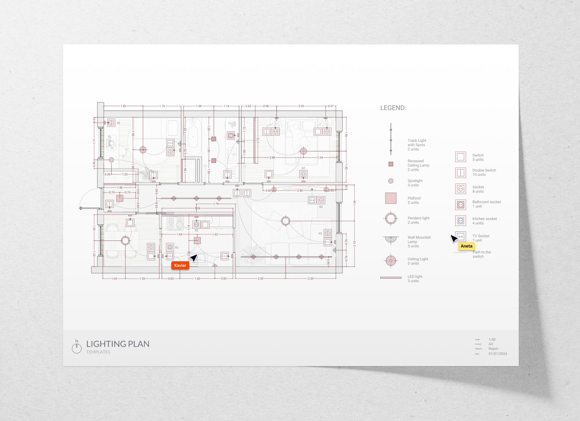 Featured image for recessed lighting calculator - How to draw a lighting plan? | Rayon