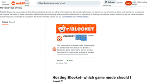 Screenshot of Hosting Blooket- which game mode should I host? - Reddit