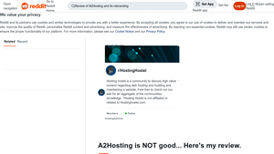 Screenshot of A2Hosting is NOT good... Here's my review. : r/HostingHostel - Reddit