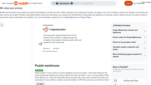 Screenshot of Puzzle warehouse : r/Jigsawpuzzles - Reddit