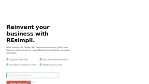Screenshot of REsimpli vs Podio Real Estate - Podio Alternative