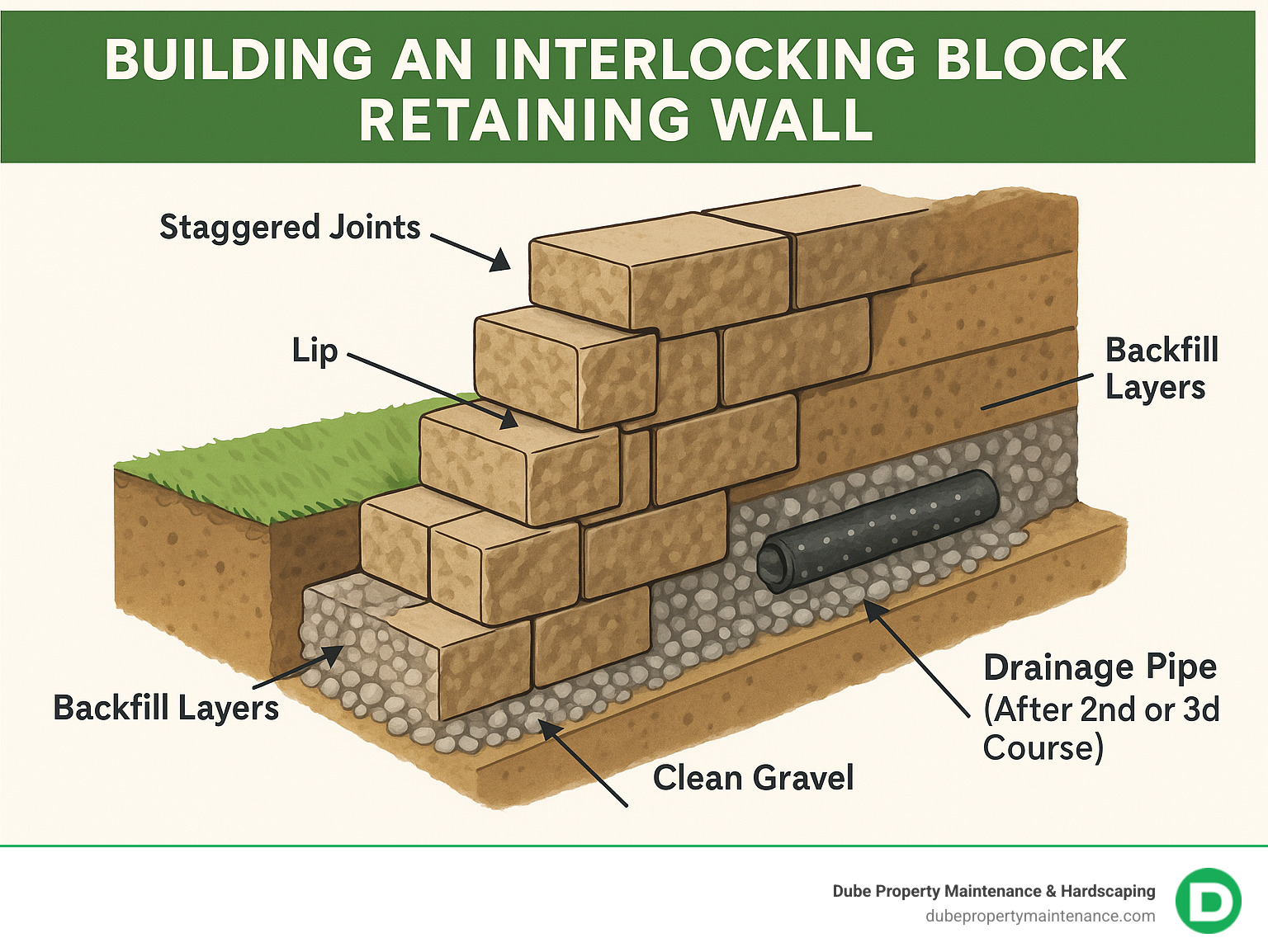 Featured image for retaining wall calculator - Building Interlocking Block Retaining ...