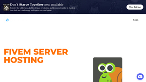 Screenshot of FiveM Server Hosting September 2025 | rocketnode.com