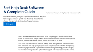 Screenshot of 8 Best Help Desk Software in 2025 - Salesforce