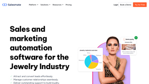 Screenshot of Best Jewelry CRM Software - Salesmate