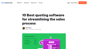 Screenshot of 10 Best Quoting Software for Streamlining the Sales Process