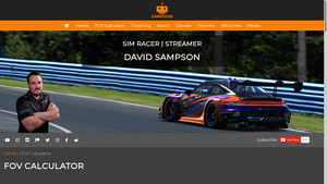 Screenshot of FOV Calculator - Sampsoid