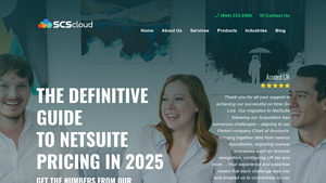Screenshot of The Ultimate July 2025 NetSuite Pricing Guide - SCS Cloud