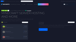 Screenshot of Shockbyte | Minecraft Server Hosting