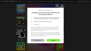 Screenshot of Wordscapes - Play Online on SilverGames 🕹️