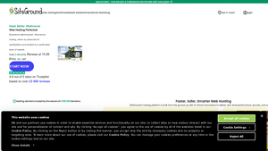 Screenshot of SiteGround: Web Hosting Perfected