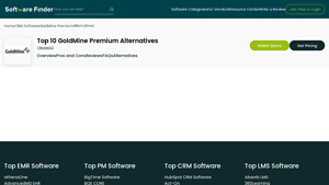 Screenshot of Top GoldMine Premium Alternatives - Compare & Choose - 2025
