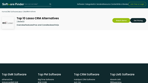 Screenshot of Top 10 Lasso CRM Alternatives - Software Finder