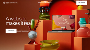 Screenshot of Website Builder – Easily Create Your Own Website — Squarespace