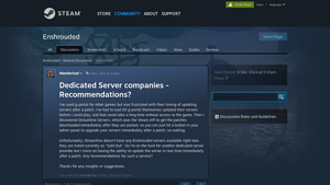 Screenshot of Dedicated Server companies - Enshrouded - Steam Community