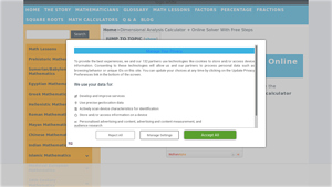 Screenshot of Dimensional Analysis Calculator + Online Solver With Free Steps