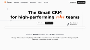 Screenshot of Streak - CRM for Gmail