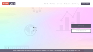 Screenshot of SuiteCRM - Open Source CRM Software Application for Businesses