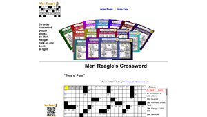 Screenshot of Sunday Crossword - Merl Reagle