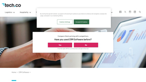 Screenshot of Zoho Pricing - Extra Costs, Upsells and Tier Breakdowns - Tech.co