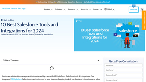 Screenshot of 10 Best Salesforce Tools and Integrations for 2024